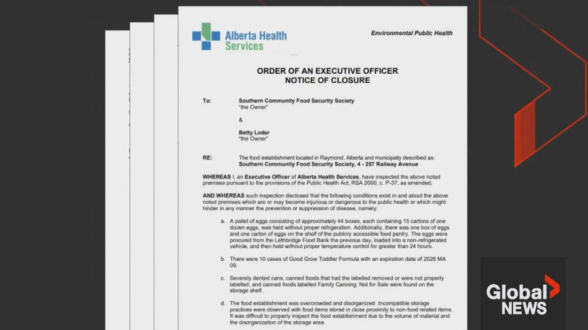 Southern Alberta charity closes permanently following AHS shutdown