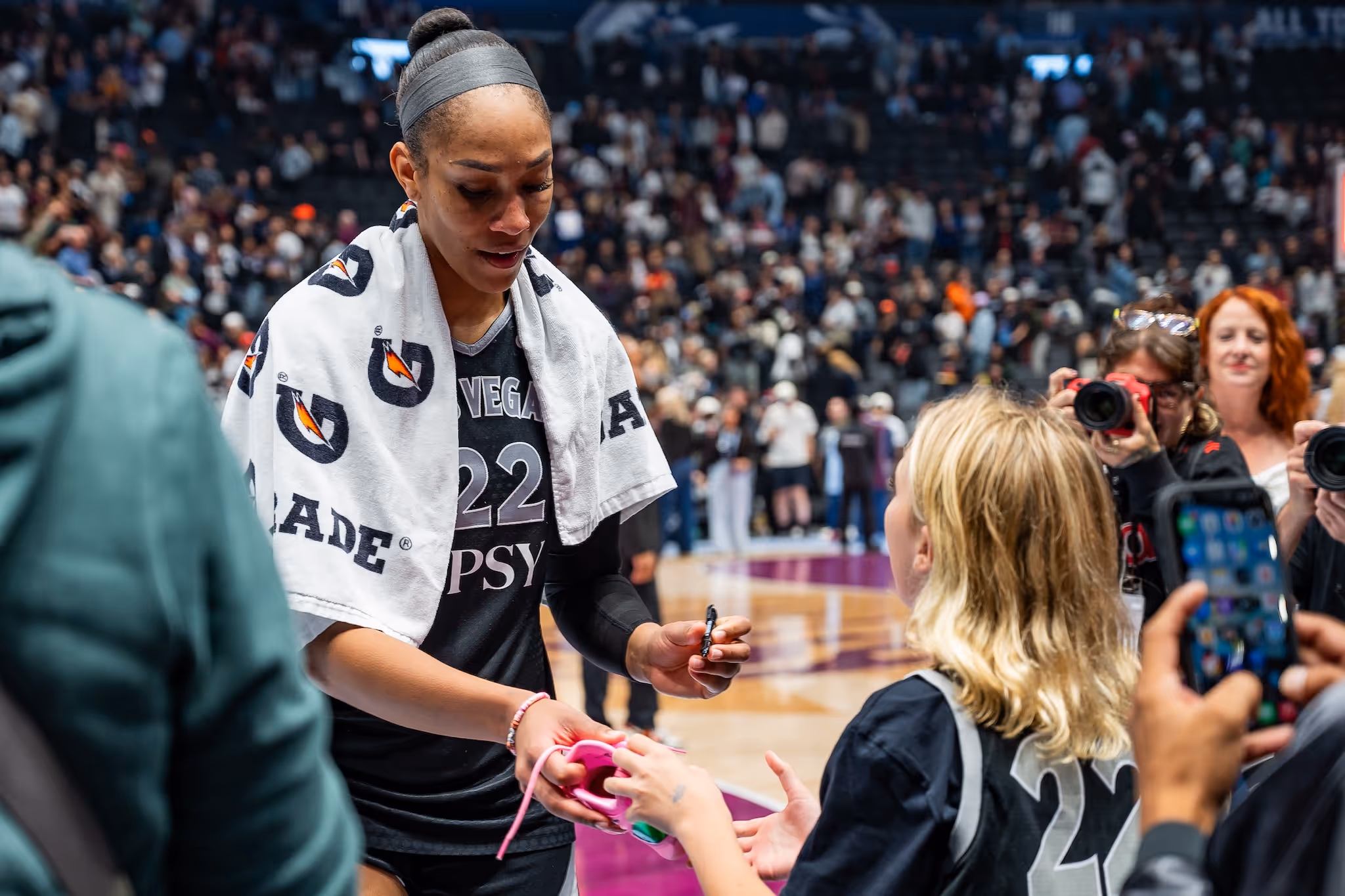 Vancouver crowd draws rave reviews from visiting WNBA stars