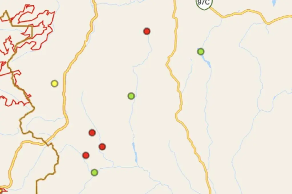 4 wildfires remain out-of-control between Coquihalla, Highway 5A, Highway 3